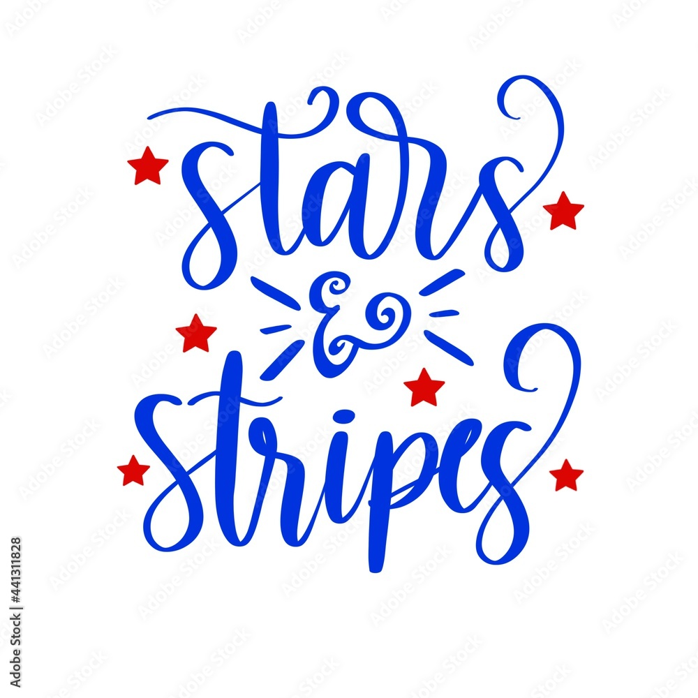 Stars and Stripes, All American Girl, SVG Cut File, digital file, svg, handlettered svg, July 4th svg, American svg, for cricut, for silhouette, quote svg, dfx