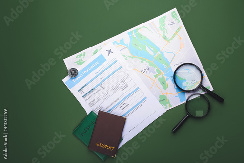 Composition with travel ins...