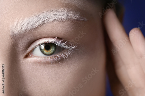 Beautiful young woman with ...