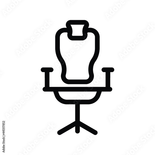 Office chair icon