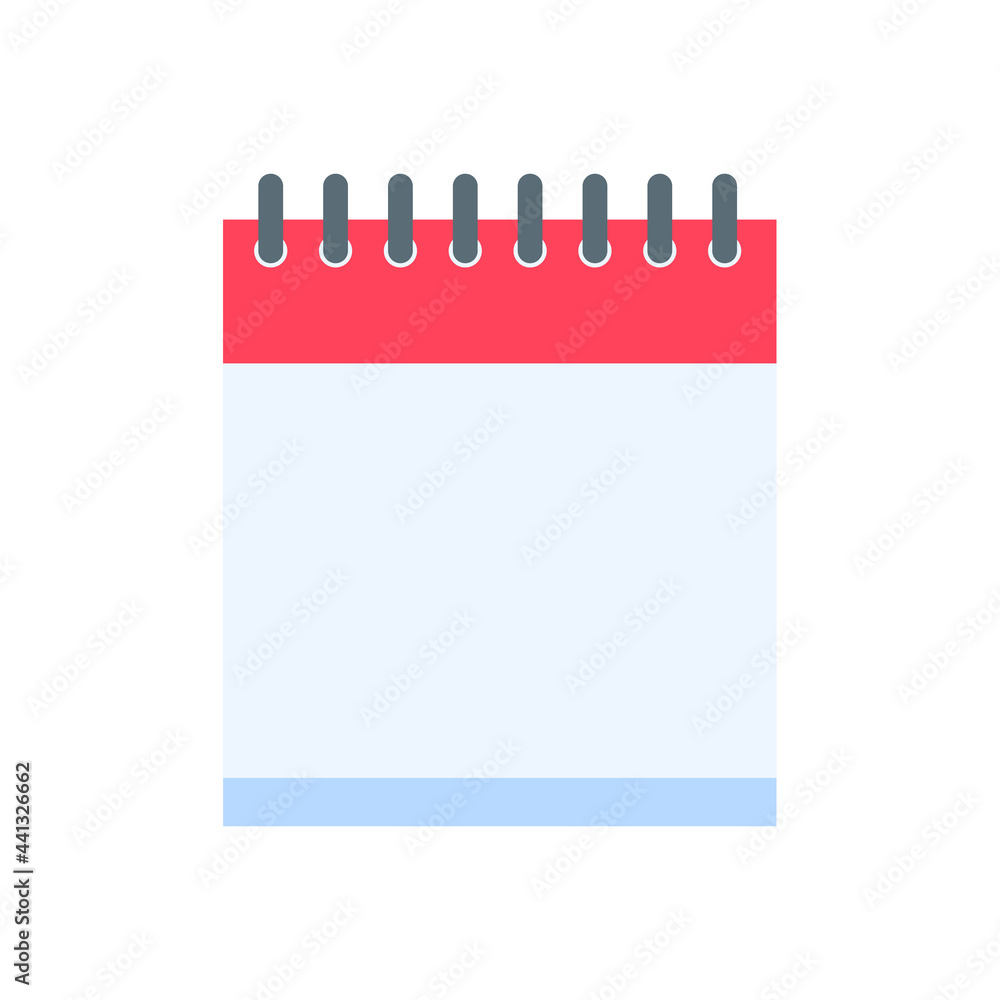 Calendar icon. A red calendar for reminders of appointments and important festivals in the year. Calendar icon. A red calendar for reminders of appointments and important festivals in the year.