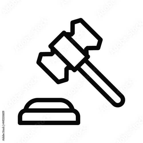 Auction, gavel icon