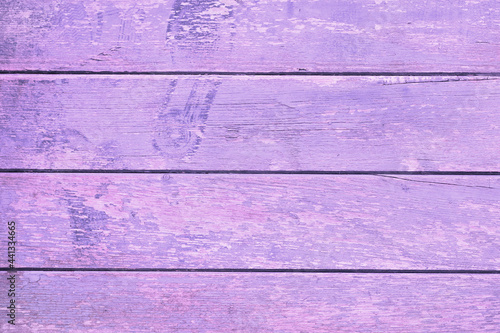 Wallpaper Mural Background with horizontal old wooden planks with chipped paint Torontodigital.ca