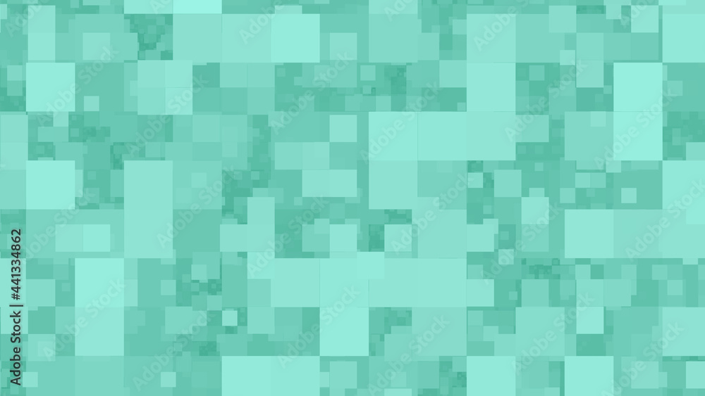 Light green block noise background