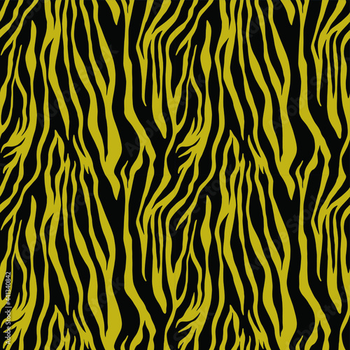 Stylish illustration of a seamless zebra pattern