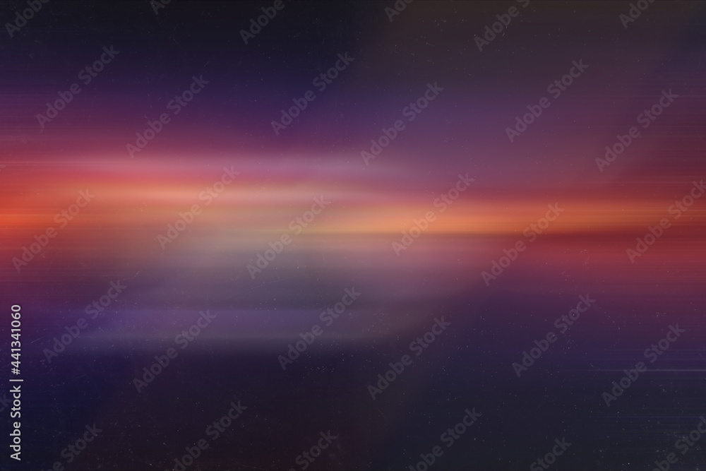 Purple abstract background. Blurred effect on black. Illustration