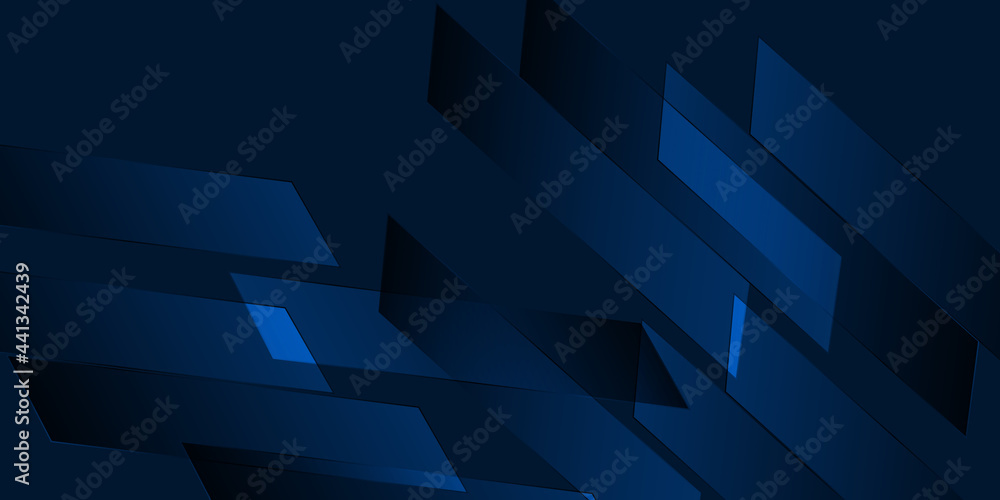Obraz premium Futuristic dark blue corporate background