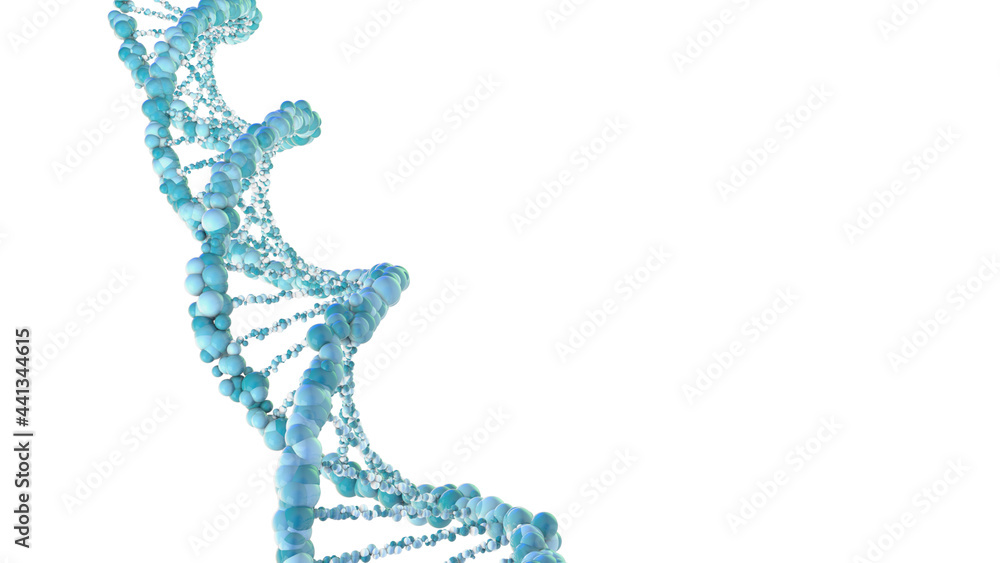 Chromosome . 3D render Chromosome . 3D render
