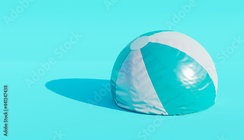 deflated beach ball photo