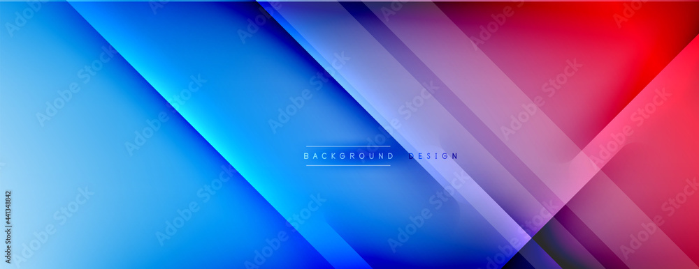 Abstract background - lines composition created with lights and shadows. Technology or business digital template. Trendy simple fluid color gradient abstract background with dynamic Abstract background - lines composition created with lights and shadows. Technology or business digital template. Trendy simple fluid color gradient abstract background with dynamic