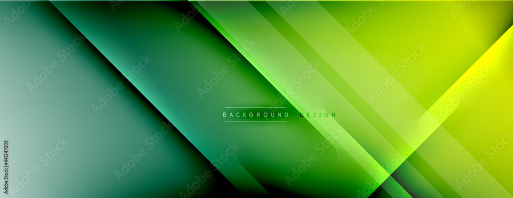 Abstract background - lines composition created with lights and shadows. Technology or business digital template. Trendy simple fluid color gradient abstract background with dynamic Abstract background - lines composition created with lights and shadows. Technology or business digital template. Trendy simple fluid color gradient abstract background with dynamic