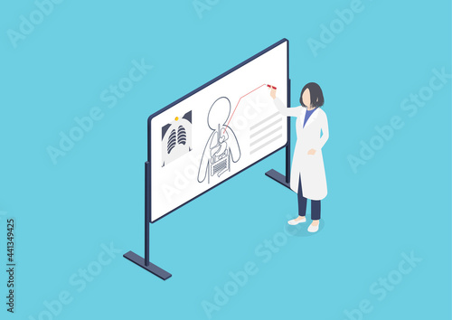 医者・医学・医療のイラスト素材