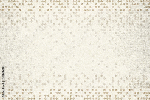 不規則な円模様の和紙イメージテクスチャ