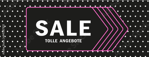 Moderne Sale Tolle Sonderangebot Banner - Vektor 