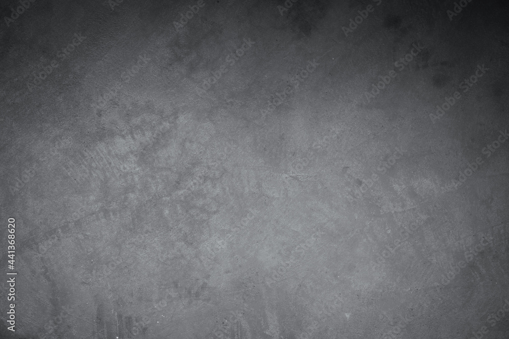 Obraz premium Abstract texture of dark gray vintage cement or concrete wall background. School education, dark wall backdrop, template for learning board concept.