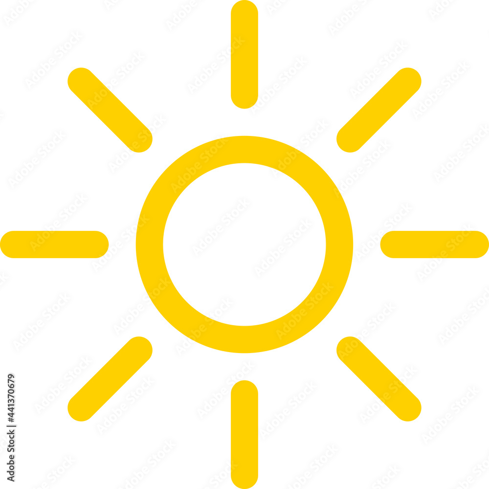 sun icon vector illustration for your website or mobile app sun icon vector illustration for your website or mobile app