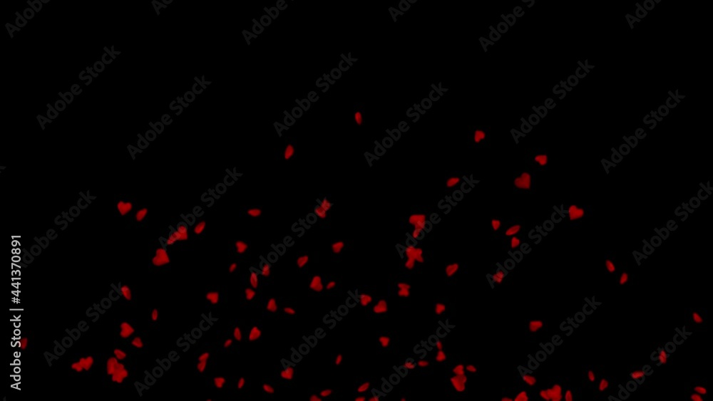 Heart Shape Particles Animation. Alpha Luma Matte Channel. Heart Shape Particles Animation. Alpha Luma Matte Channel.