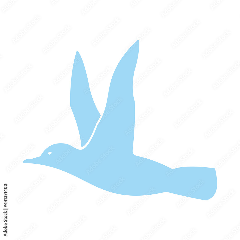 Albatross bird icon vector illustration symbol Albatross bird icon vector illustration symbol