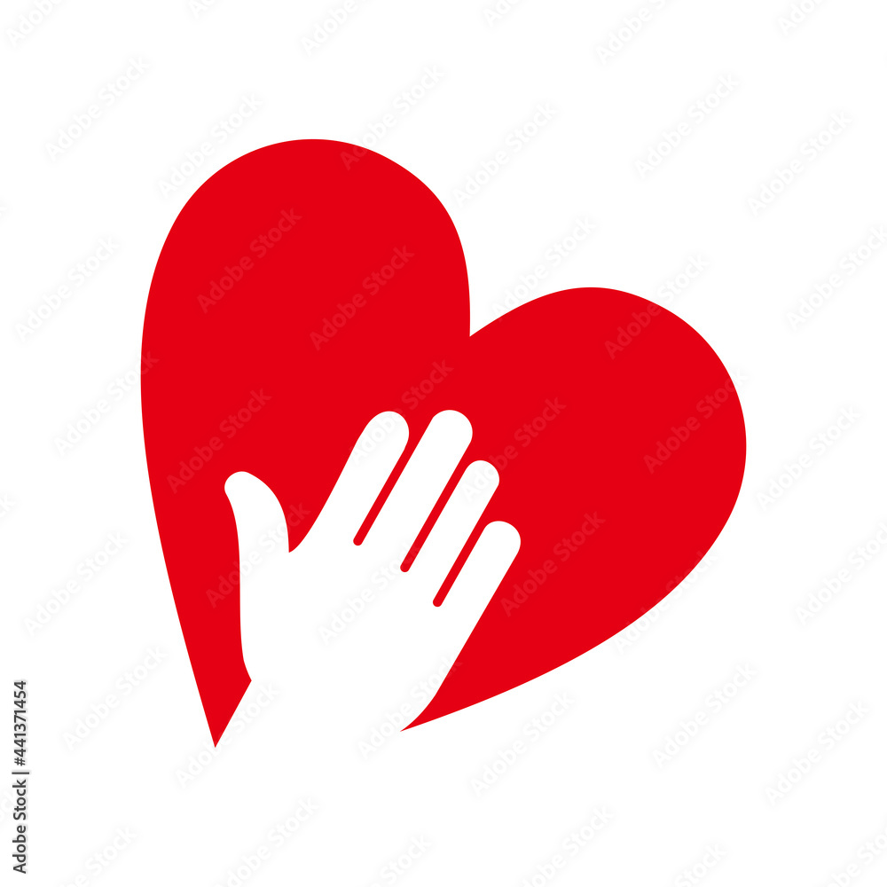 Hands logo vector illustration design Hands logo vector illustration design