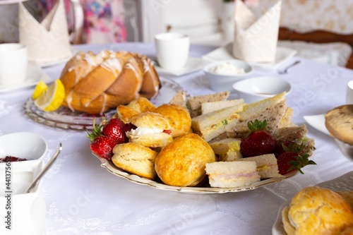 Gedeckter Tisch Teatime