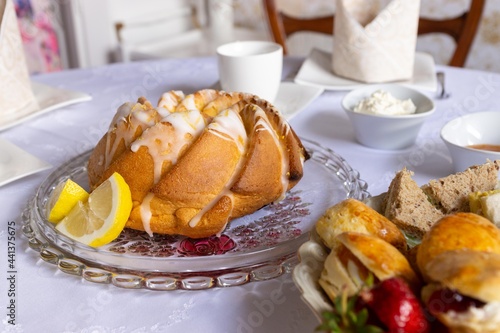 Zitronenkuchen Gugelhupf
