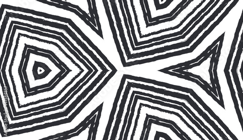 Chevron stripes design. Black symmetrical