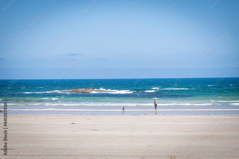 person on the beach