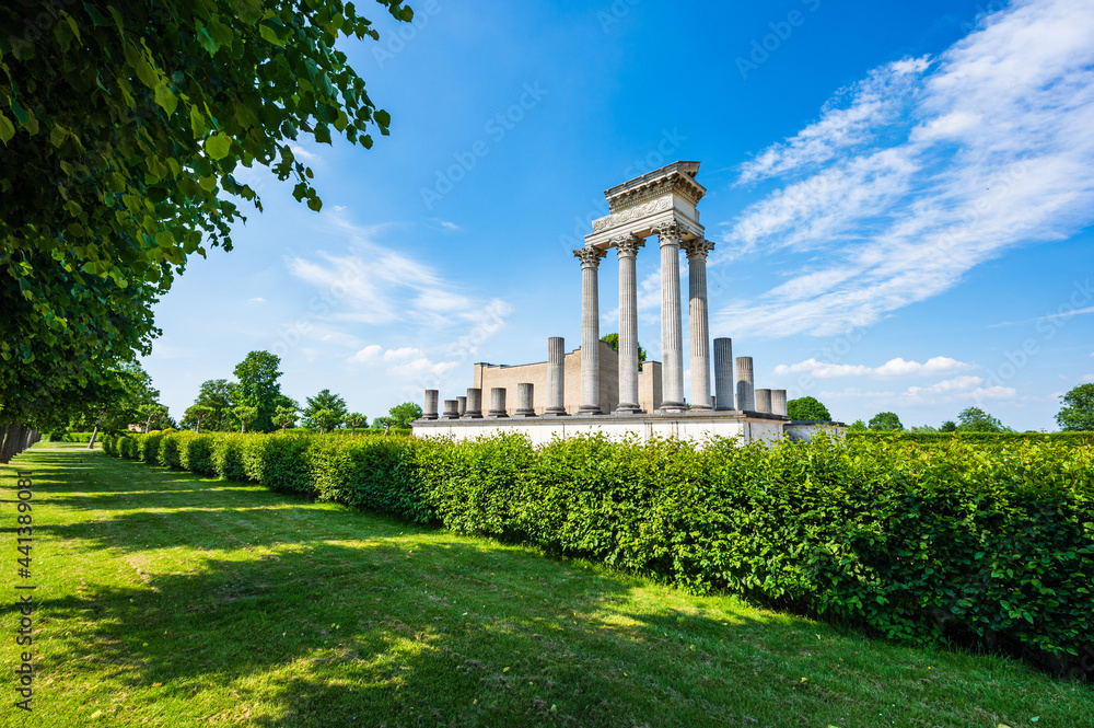 Römischer Hafentempel im Archäologischen Park Xanten - Niederrhein (NRW)