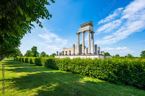 Obraz na płótnie Römischer Hafentempel im Archäologischen Park Xanten - Niederrhein (NRW) w salonie