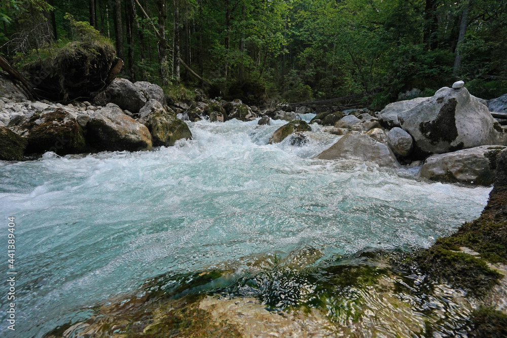 Wildbach Ramsauer Ache Wildbach Ramsauer Ache