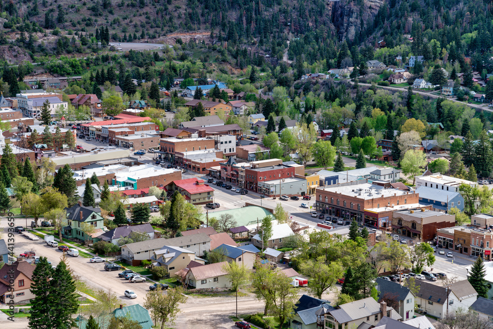 Ouray, Colorado mountain town