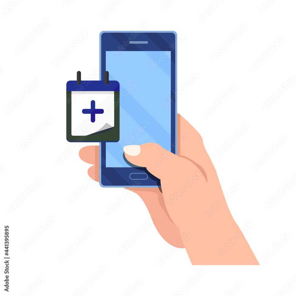 image of telephone application icons, on a white background, vector illustration