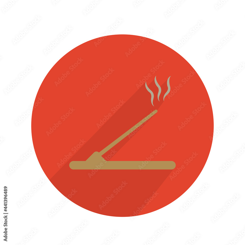 Fragrance icon on a white background, vector illustration Fragrance icon on a white background, vector illustration