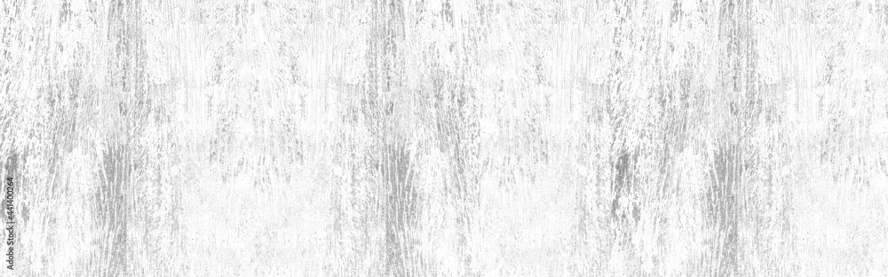 Fototapeta premium Panorama of White vintage wooden table top pattern texture and seamless background
