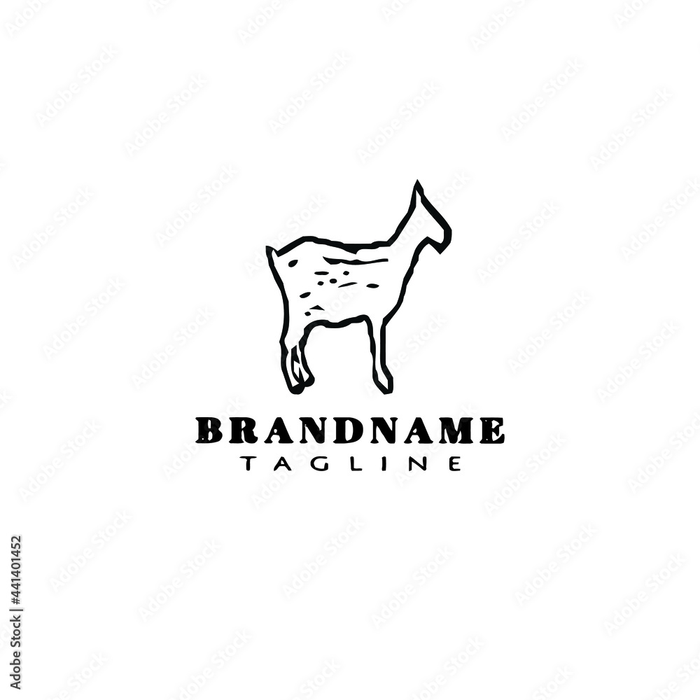 goat logo icon design vector vector illustration goat logo icon design vector vector illustration