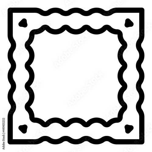 Ravioli cooking icon. Outline Ravioli cooking vector icon for web design isolated on white background