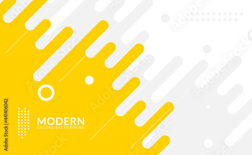 Modern professional abstract background yellow, gray and white colors. Stylish geometric abstract design.