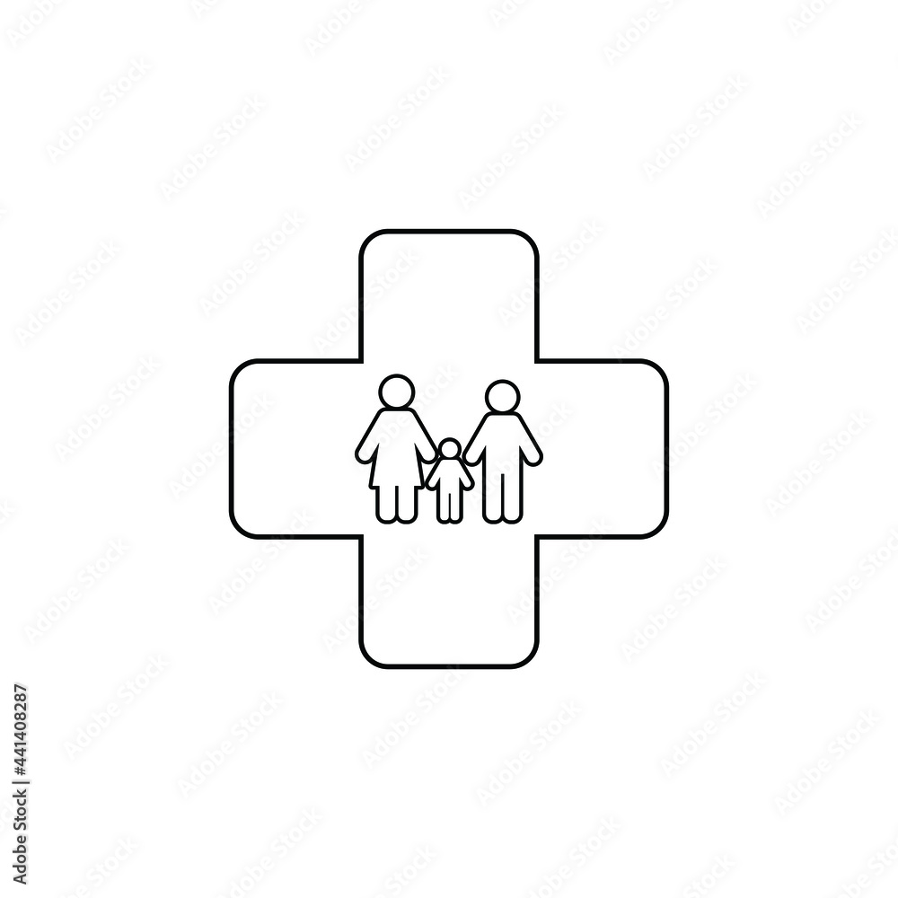 clinic icon, family hospital icon vector cross dsign clinic icon, family hospital icon vector cross dsign