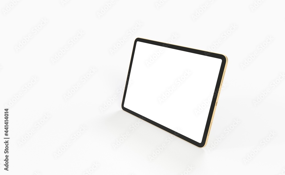 Tablet pc computer with blank screen 3d Tablet pc computer with blank screen 3d