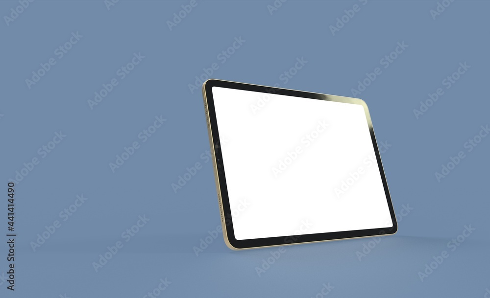 tablet pc, isolated on 3d background tablet pc, isolated on 3d background