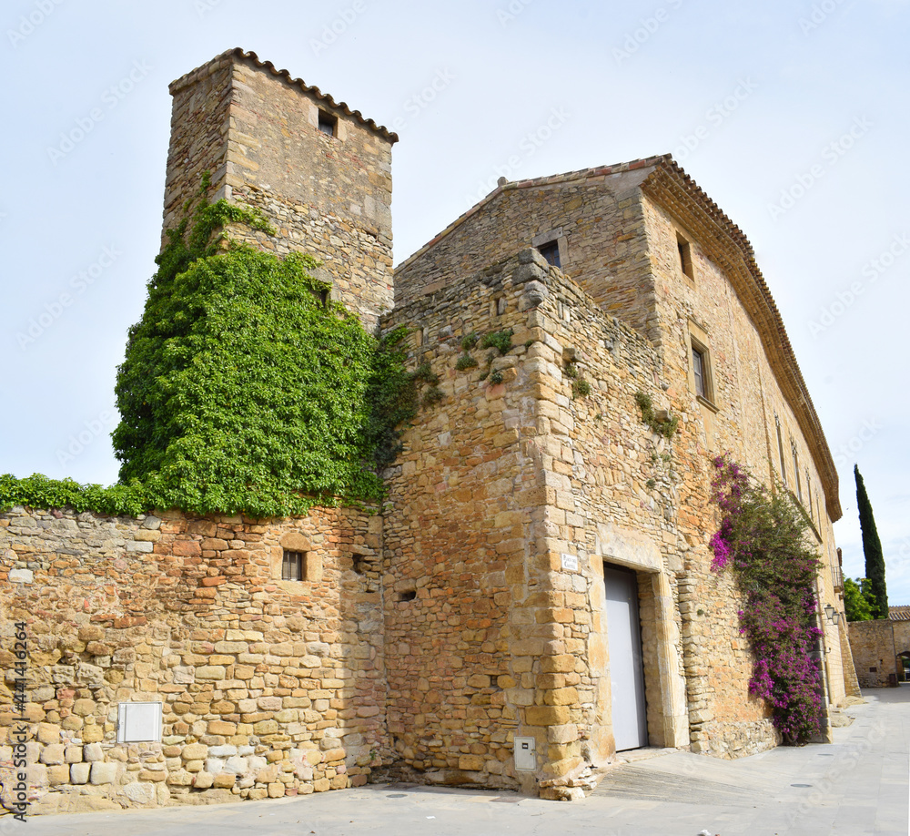Ciudad medieval de Peratallada, Gerona España
