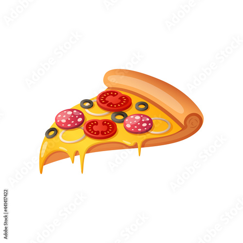 Pizza Slice Illustration