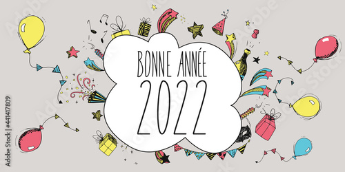 French Happy New year 2022