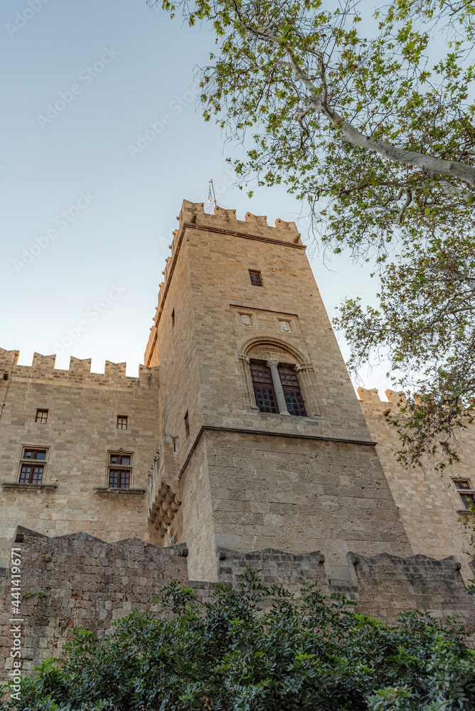 Rhodes Palace of the Grand Master Turret