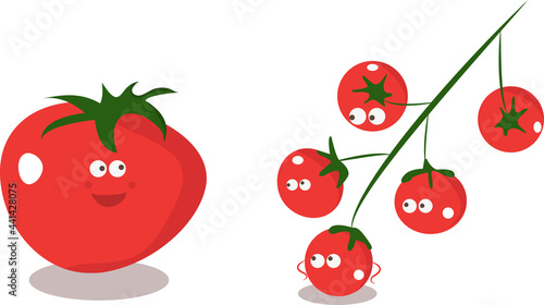 Just cute tomato family