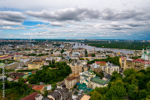 Aerial view of the city, Kiev, Ukraine © Sharapov Oleh