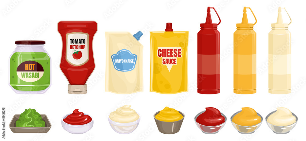 Packaging Of Sauce Set Packaging Of Sauce Set
