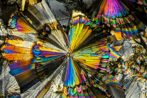 fcolorful sugar crystals