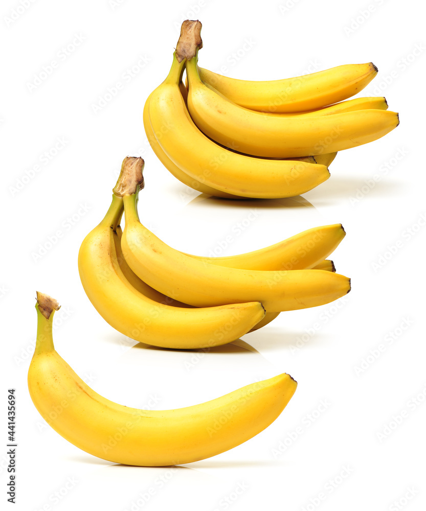 bananas isolated on white bananas isolated on white