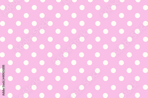 pattern, seamless polka pattern, pink polka dots background, dotted background